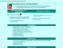 Tablet Screenshot of bridgesights.com